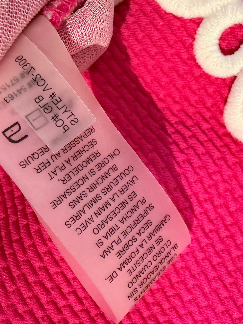 Vince Camuto Applique Sleeveless Mini Shift Dress Hot Pink - Size 16 - Picture 6 of 7